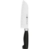 Noże kuchenne - ZWILLING FOUR STAR Nóż santoku z rowkami 18 cm - miniaturka - grafika 1