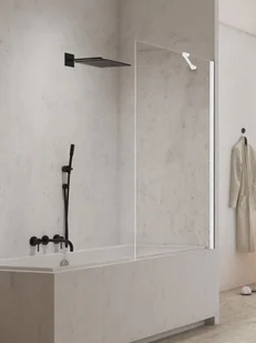 Parawan nawannowy New Trendy New Modus 90x150 uniwersalny biały EXK-2339 - Parawany nawannowe - miniaturka - grafika 1