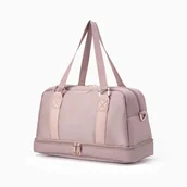 Akcesoria podróżnicze - Torba podróżna podręczna PUCCINI PHILADELPHIA BM9019 S 3C Różowa - miniaturka - grafika 1