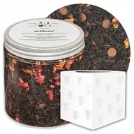 Herbata - Herbata czarna MIŁOŚĆ o smaku kremowej czekolady z aromatycznymi wiśniami - herbata liściasta sypana mieszanka napar susz - gotowa na prezent upominek - miniaturka - grafika 1