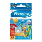 Apteczki i materiały opatrunkowe - Viscoplast plastry dziecięce zwierzaki 20 sztuk - miniaturka - grafika 1