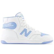 Buty sportowe męskie - Buty New Balance BB480SCC - białe - miniaturka - grafika 1