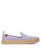 Espadryle damskie - Roxy Espadryle CSS20547-02 Fioletowy - miniaturka - grafika 1