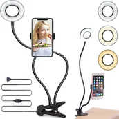 Selfie stick - Retoo Lampka Led Do Selfie Telefonu Pierścieniowa - miniaturka - grafika 1