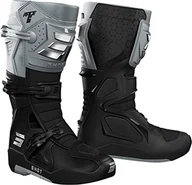 Buty motocyklowe - Shot Race 6 Buty motocrossowe (Black/Gray, 41) - miniaturka - grafika 1