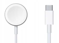 Akcesoria do smartwatchy - QIKtech Kabel ŁADOWARKA BEZPRZEWODOWA DO APPLE WATCH CABLE MAGSAFE BOX TYP-C 1m (biała) - miniaturka - grafika 1