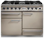 Kuchenki gazowo-elektryczne - Kuchnia gazowo-elektryczna FALCON Deluxe 110 Płowy szczotkowany nikiel - miniaturka - grafika 1