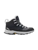 Buty trekkingowe damskie - Jack Wolfskin CYROX Texapore Mid W damskie buty trekkingowe, grafitowe, 42 EU, szary (Graphite), 42 EU - miniaturka - grafika 1