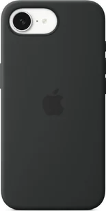 Apple iPhone 16e Silicone Case czarny - Etui i futerały do telefonów - miniaturka - grafika 1