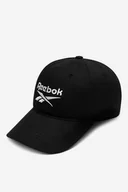 Czapki damskie - Reebok RBH1200-AW24 Czarny - miniaturka - grafika 1
