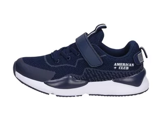 Buty sportowe męskie - American Club Sportowe buty dziecięce AMERICAN WT44/21 NV - - grafika 1