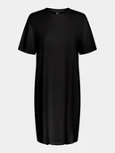 Sukienki - Pieces Sukienka codzienna Ria 17149328 Czarny Loose Fit - miniaturka - grafika 1