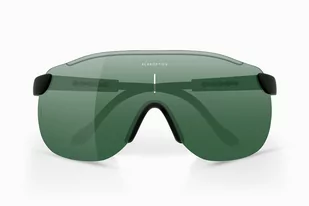 ALBA OPTICS Okulary rowerowe STRATOS BLK VZUM LEAF - Okulary sportowe - miniaturka - grafika 1