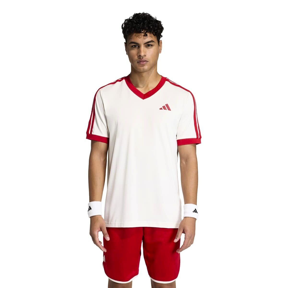 Koszulka męska adidas Tennis Classics T-Shirt Chalk White M