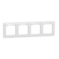 Klawisze i ramki - Schneider Electric Sedna Design &amp Elements, Ramka 4-krotna, biała, SDD311804 SDD311804 - miniaturka - grafika 1