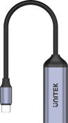 Złącza, przejściówki, adaptery - Adapter Unitek USB type-C do DisplayPort 1.4 8K 60Hz (4894160048073) - miniaturka - grafika 1
