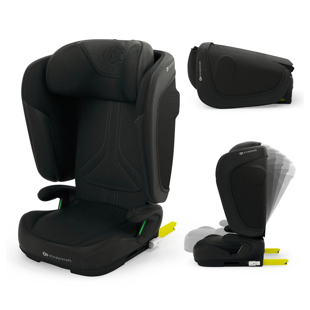 Fotelik samochodowy Kinderkraft Unity 2 i-Size Black