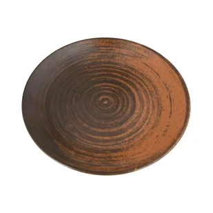 Porland TALERZ PŁYTKI LYKKE BROWN 25 cm PORCELANA BRĄZ - Talerze Porland TALERZ PŁYTKI LYKKE BROWN 25 cm PORCELANA BRĄZ - Talerze - miniaturka - grafika 4