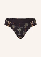 Stroje kąpielowe - Watercult Dół Od Bikini Brazylijskiego Art Herbaria schwarz - miniaturka - grafika 1