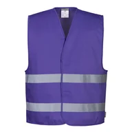 Odzież robocza - PORTWEST F474 KAMIZELKA IONA; PURPUROWY - miniaturka - grafika 1