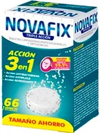 Higiena protez i aparatów ortodontycznych - Tabletki do czyszczenia protez zębowych Urgo Novafix Triple Action 66 Units (8470001838452) - miniaturka - grafika 1