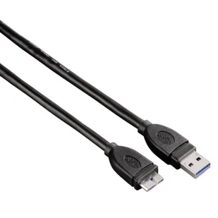 Hama Kabel USB 3.0 A-MICRO USB B1.8 m AA9682 - Kable USB - miniaturka - grafika 1