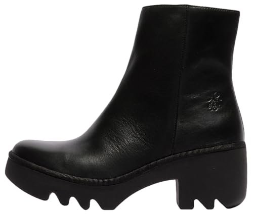 Fly London Damskie botki TOOR513FLY, czarne, 40 EU, Czarny, 40 EU