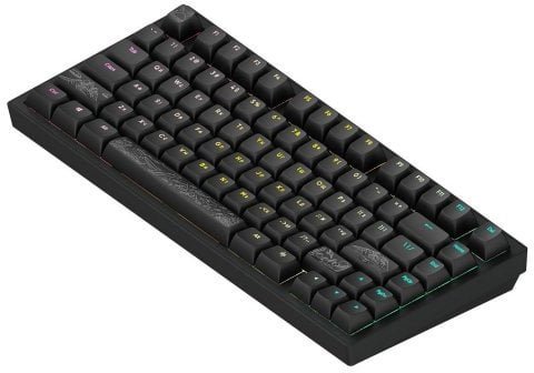 Dark Project ALU81A Terra Nostra Black, G3MS Moonstone Switch, RU