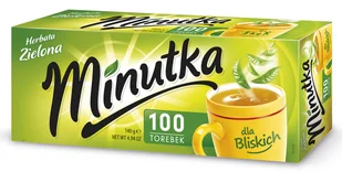 Ekspresowa Herbata Zielona Polska Herbata Minutka Rodzinne Opakowanie 100T - Herbata - miniaturka - grafika 1