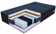 Materace - Materac 140x200 visco kokos lateks Fdm Black - miniaturka - grafika 1