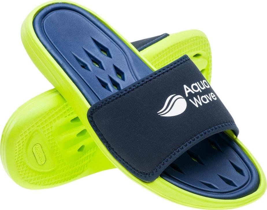 AquaWave Klapki męskie Aquawave Peles zielone rozmiar 46