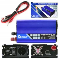 Przetwornice samochodowe - Przetwornica Napięcia 12V 230V 500/1000W Sinus - miniaturka - grafika 1