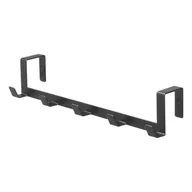 Wieszaki i stojaki - Czarny metalowy wieszak na drzwi 30 cm Tower – YAMAZAKI - miniaturka - grafika 1