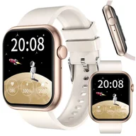 Smartwatch - Artnico QX7 PRO Beżowy - miniaturka - grafika 1