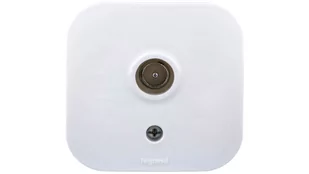 Legrand Gniazdo antenowe TV Forix IP20 natynkowe białe - Gniazdka elektryczne - miniaturka - grafika 1