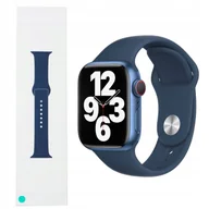 Akcesoria do smartwatchy - Pasek Apple Watch 38 / 40 / 41mm MKUE3AM/A Abyss Blue Granatowy Sport Band - miniaturka - grafika 1