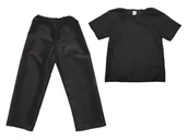 Stroje karnawałowe - ZESTAW CHŁOPIĘCY CZARNY 98-110 2el - miniaturka - grafika 1