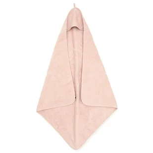 Ręcznik Kąpielowy Z Kapturem Jollein75 X 75 Cm Frotte Pale Pink - Okrycia kąpielowe dla dzieci - miniaturka - grafika 1