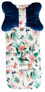 Nakładka do Wózka Bawełniana + Poduszka Iris 06 - Kołdry i poduszki dla dzieci Nakładka do Wózka Bawełniana + Poduszka Iris 06 - Kołdry i poduszki dla dzieci - miniaturka - grafika 1