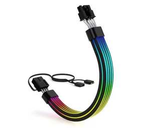 Silver Monkey X Rigel 8pin 360-RGB Black - Modding - miniaturka - grafika 1