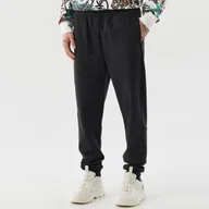 Spodnie sportowe męskie - Cropp - Czarne joggery slim - Czarny - miniaturka - grafika 1
