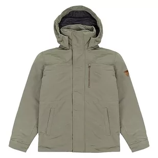 Wrangler Męska kurtka Bodyguard, Dusty Olive, L - Kurtki męskie - miniaturka - grafika 1