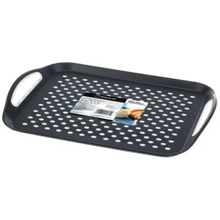 Taca prostokątna MOLLY 45 x 32 cm antracyt - Tace i patery - miniaturka - grafika 1