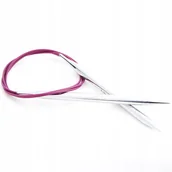 Pasmanteria - druty metalowe na żyłce 50 4,00 KNITPRO NOVA - miniaturka - grafika 1