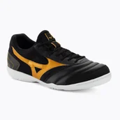 Piłka nożna - Buty piłkarskie męskie Mizuno Morelia Sala Club IN black/mp gold - miniaturka - grafika 1