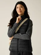 Kamizelki damskie - Regatta Kamizelka pikowana "Marizion" w kolorze czarnym - miniaturka - grafika 1