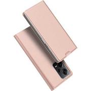Portfele - Dux Ducis Skin Pro etui do Xiaomi Redmi Note 12 Pro+ pokrowiec z klapką portfel na kartę podstawka różowe - miniaturka - grafika 1