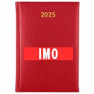 Planery - Kalendarz Czerwony 2025 IMO Terminarz Planer Dziennik Notes Mix Wzorów - miniaturka - grafika 1
