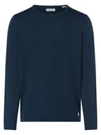 Swetry męskie - Jack & Jones - Sweter męski  JJEleo, niebieski - miniaturka - grafika 1