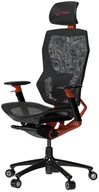 Fotele gamingowe - Fotel gamingowy Lorgar Grace 855 Mesh Czarno/Czerwony (LRG-CHR855RB) - miniaturka - grafika 1